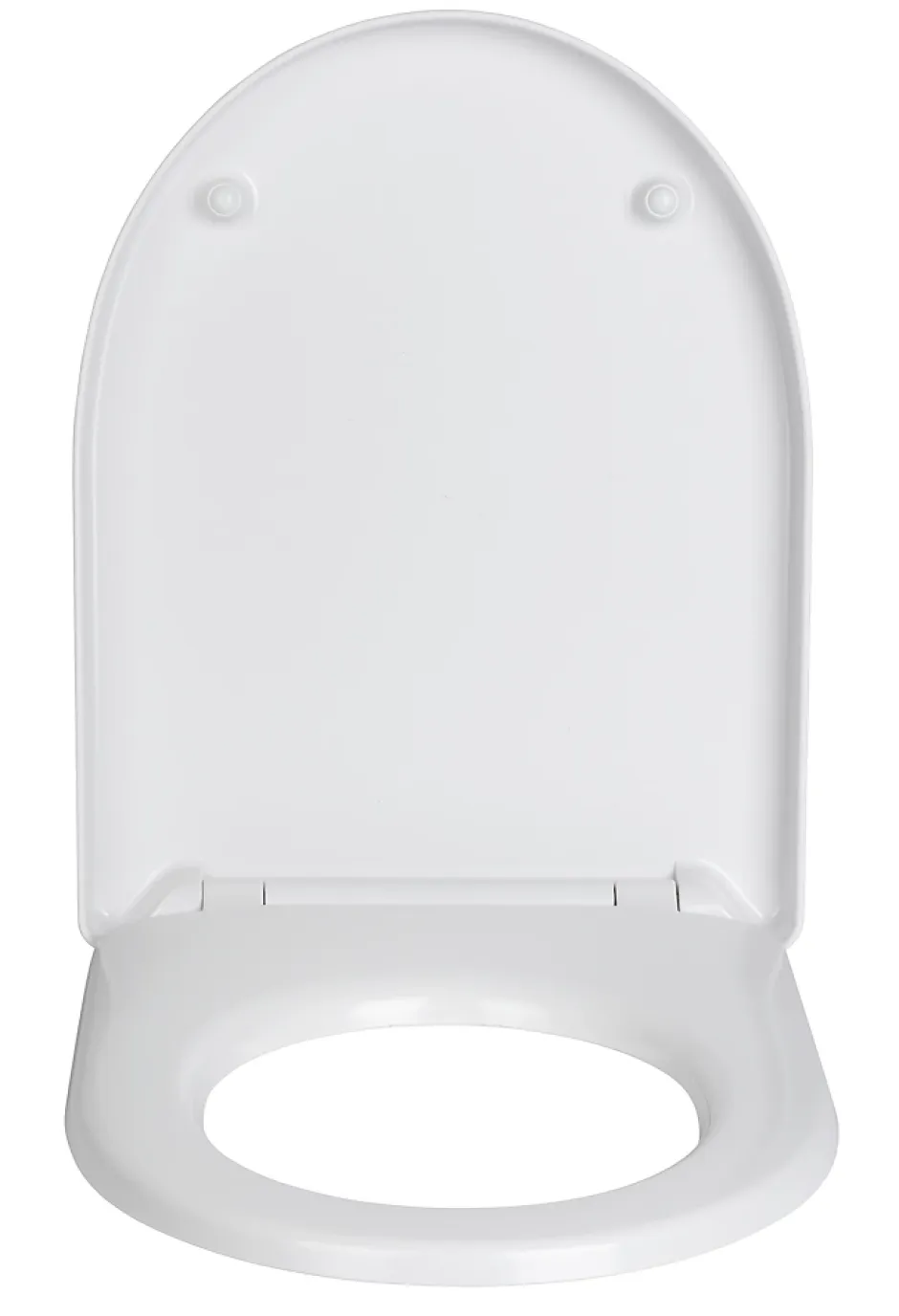 Abattant WC déclipsable blanc avec frein de chute Sindia