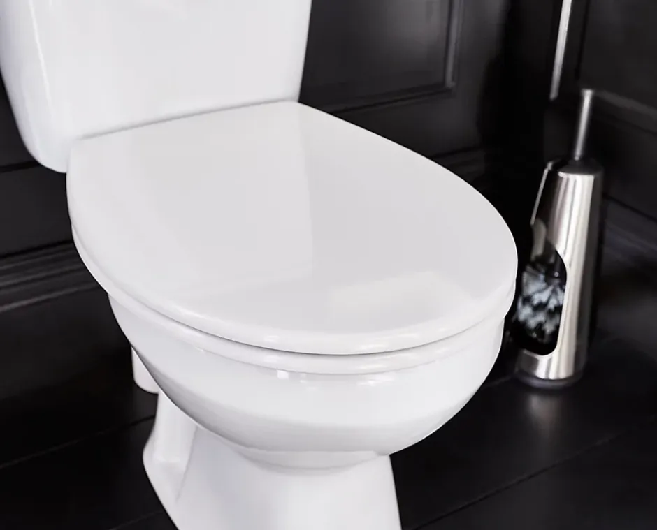 GoodHome Abattant WC Diani avec frein de chute blanc* Abattant Wc