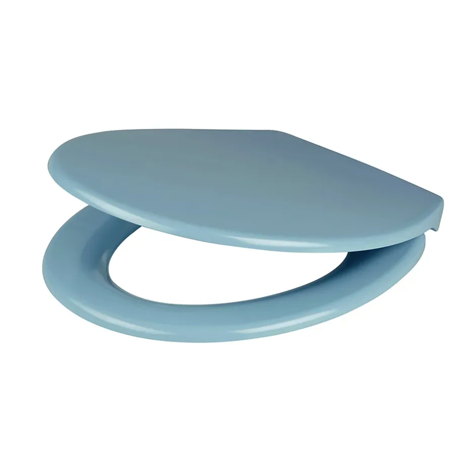 GoodHome Abattant WC Diani avec frein de chute bleu* Abattant Wc