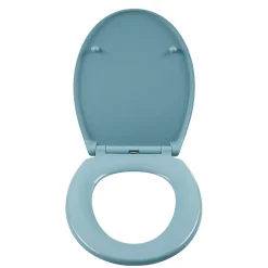 GoodHome Abattant WC Diani avec frein de chute bleu* Abattant Wc
