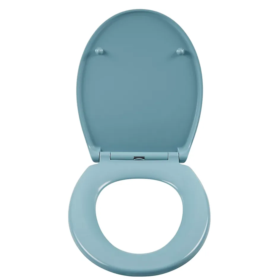 GoodHome Abattant WC Diani avec frein de chute bleu* Abattant Wc
