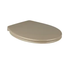 GoodHome Abattant WC Diani avec frein de chute taupe