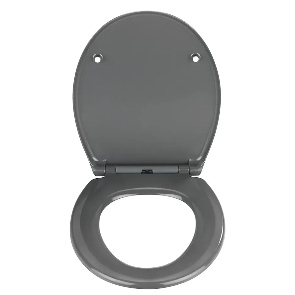 Wenko Abattant WC Easy-Close - Abaissement automatique - Duroplast
