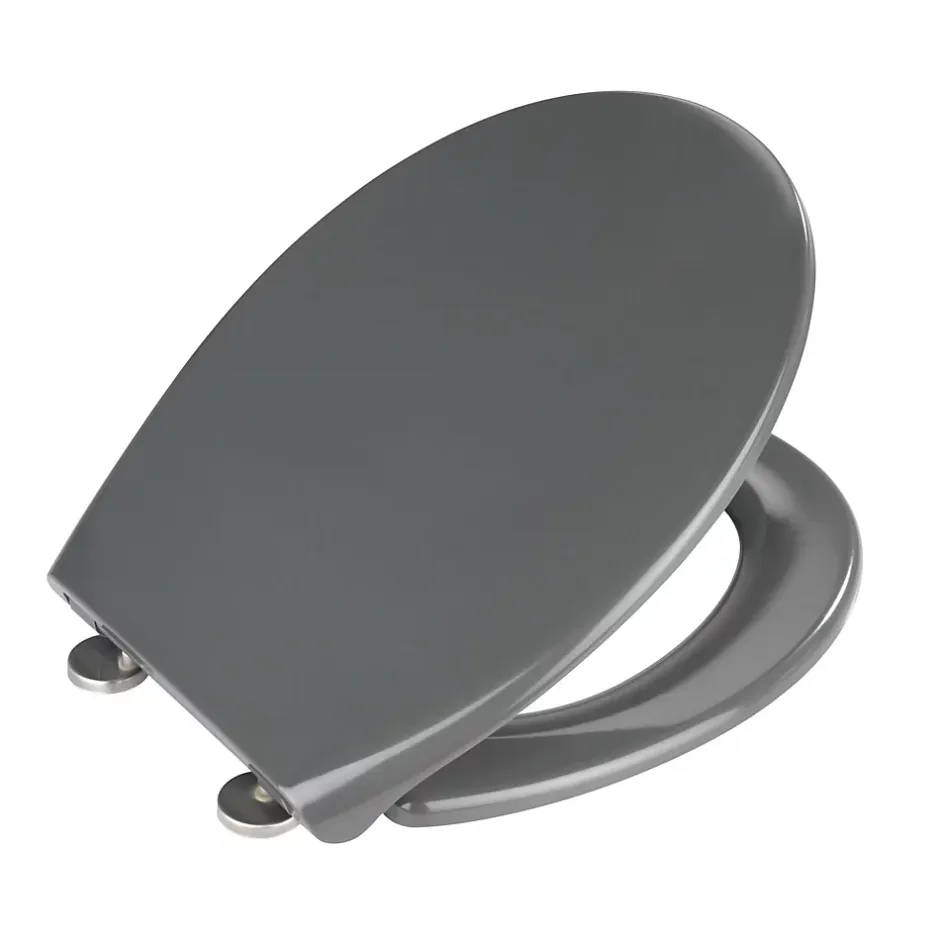 Wenko Abattant WC Easy-Close - Abaissement automatique - Duroplast