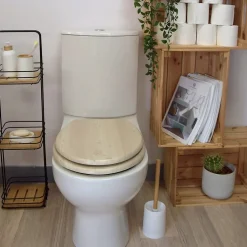Guy Levasseur Abattant WC effet bois 43x36x4cm* Abattant Wc
