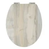 Guy Levasseur Abattant WC effet bois 45x36x4cm