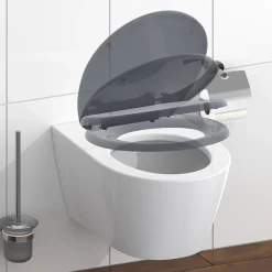 Schütte Abattant WC en duroplast ANTHRAZIT avec frein de chute Anthracite