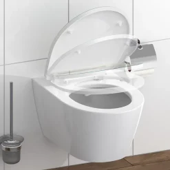 Schütte Abattant WC en duroplast gloss MAGIC LIGHT avec frein de chute Turquoise