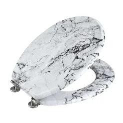 Wenko Abattant WC en MDF design marbre Onyx* Abattant Wc