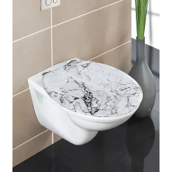 Wenko Abattant WC en MDF design marbre Onyx* Abattant Wc