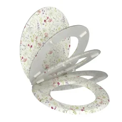Gelco Design Abattant wc en mdf flore soft close