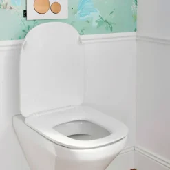 Jacob Delafon Abattant WC extra-plat Modern Life à descente progressive et déclipsable blanc