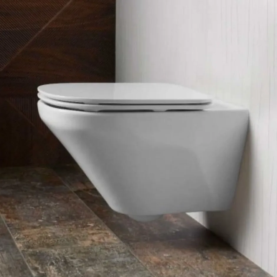 Jacob Delafon Abattant WC extra-plat Modern Life à descente progressive et déclipsable blanc