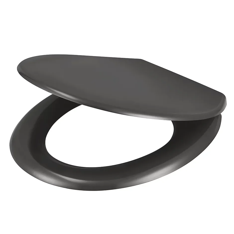 Cooke & Lewis Abattant WC Genoa avec frein de chute gris* Abattant Wc