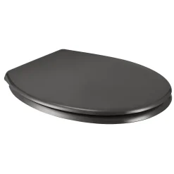 Cooke & Lewis Abattant WC Genoa avec frein de chute gris* Abattant Wc