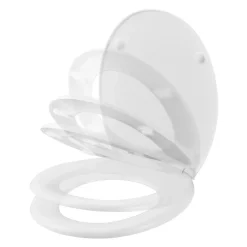 Cooke & Lewis Abattant WC Genoa avec frein de chute blanc* Abattant Wc