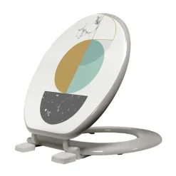Eden Abattant WC Géomarbre Style Moderne