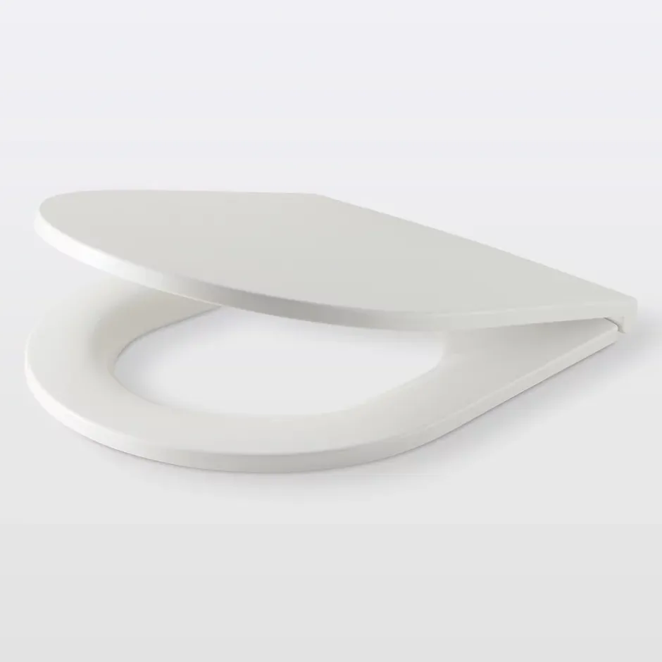 GoodHome Abattant WC Cavally en duraplast coloris blanc avec frein de chute* Abattant Wc