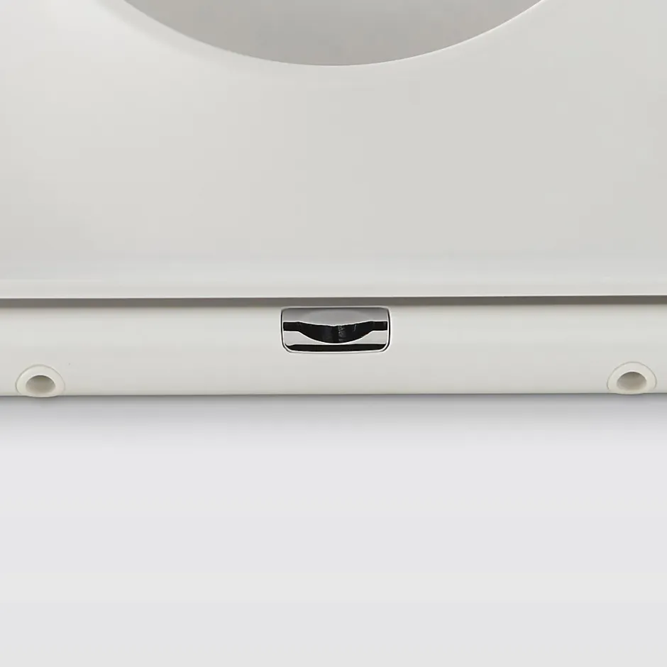 GoodHome Abattant WC Cavally en duraplast coloris blanc avec frein de chute* Abattant Wc