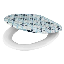 GoodHome Abattant WC Diani déco ciment