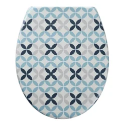GoodHome Abattant WC Diani déco ciment