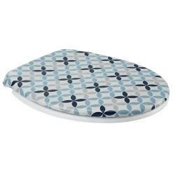 GoodHome Abattant WC Diani déco ciment