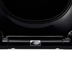 GoodHome Abattant WC Diani coloris noir en duraplast avec frein de chute* Abattant Wc