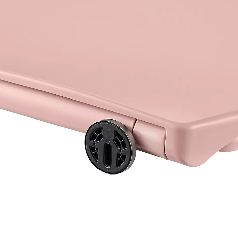 GoodHome Abattant WC Diani coloris rose en duraplast avec frein de chute