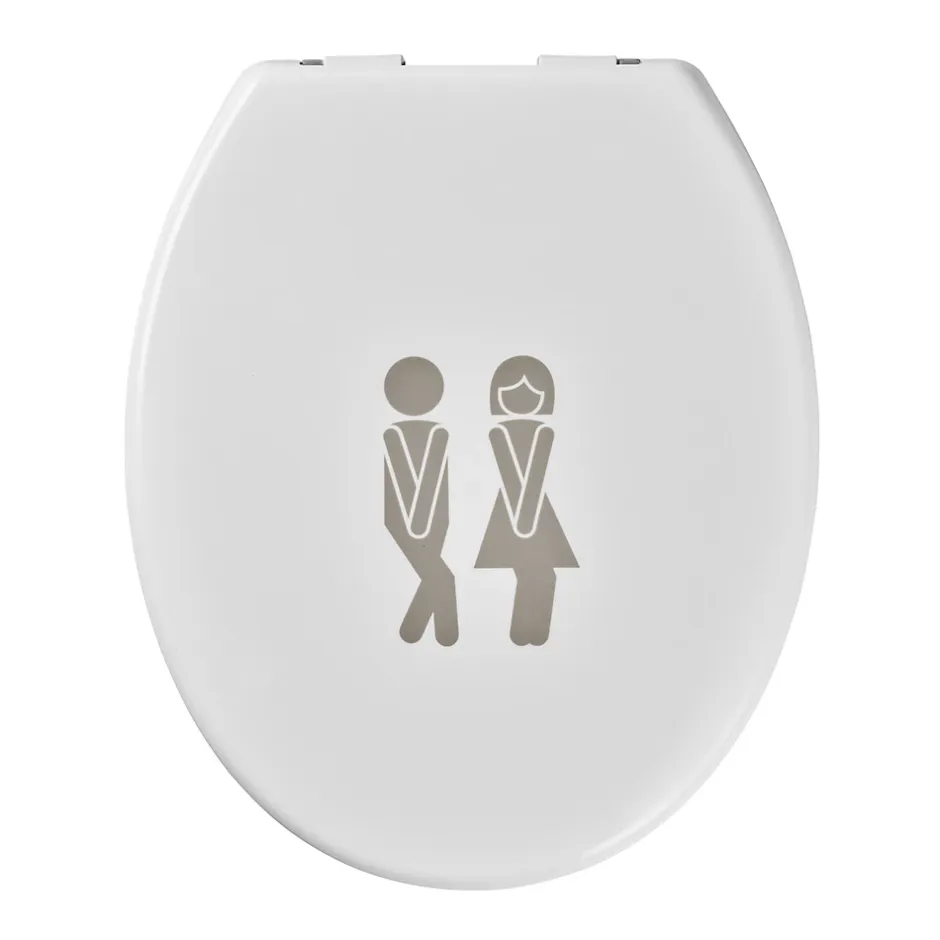 GoodHome Abattant WC Genoa lui & elle