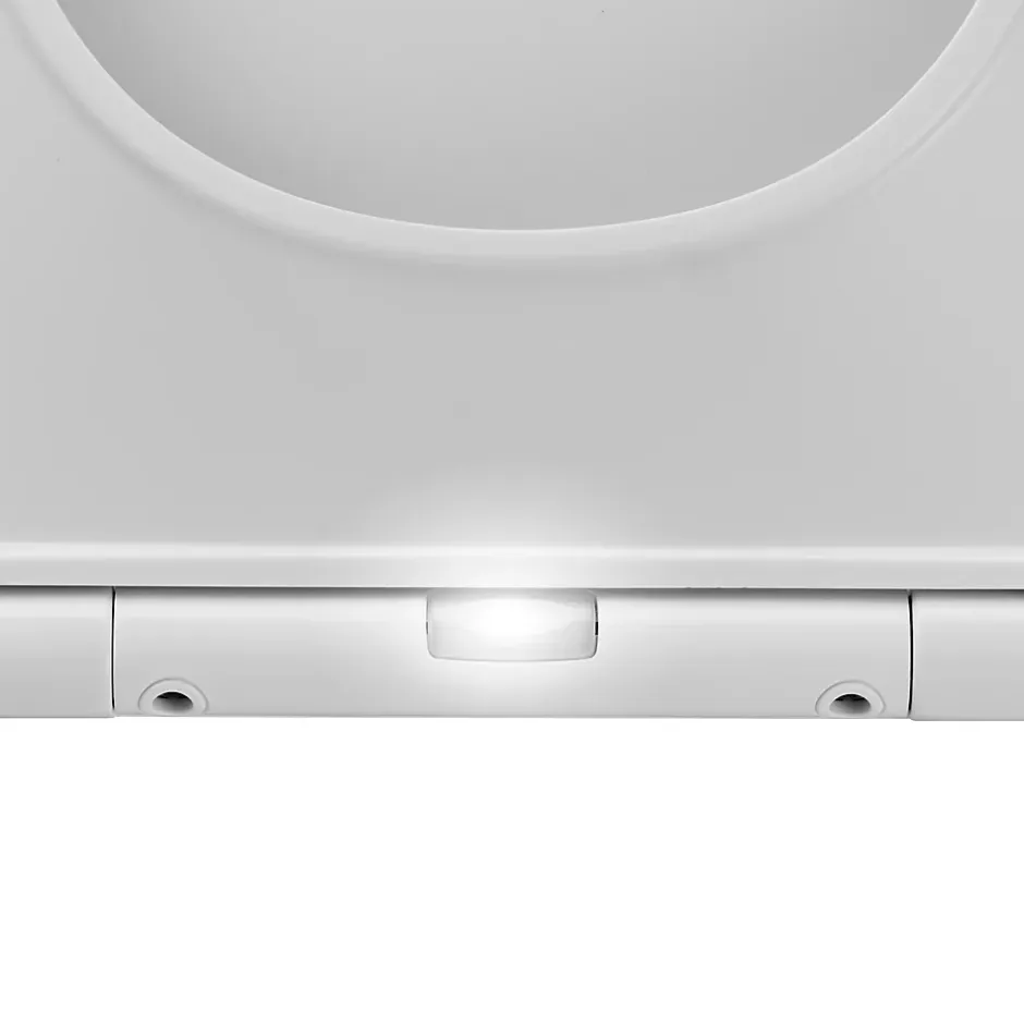GoodHome Abattant WC led chang Minho blanc