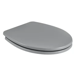 GoodHome Abattant WC Morava coloris gris en MDF avec frein de chute