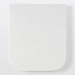 GoodHome Abattant WC Teesta en duraplast coloris blanc avec frein de chute* Abattant Wc