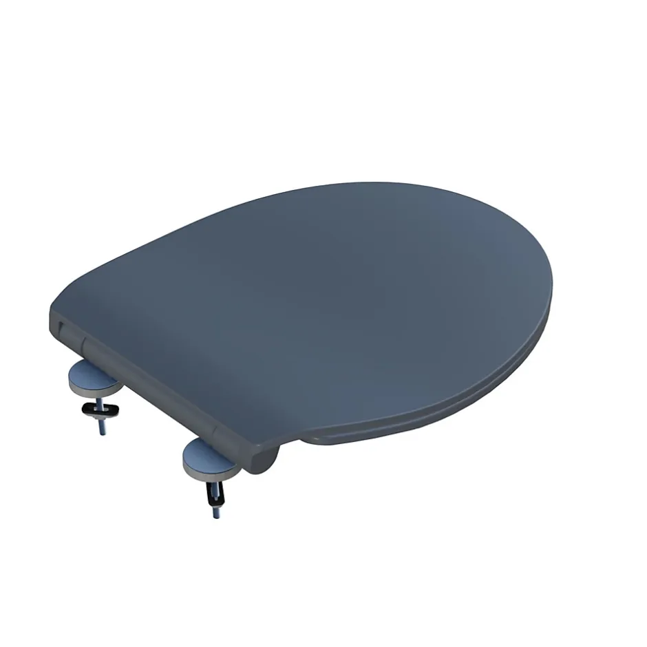 Bemis Abattant WC gris anthracite brillant