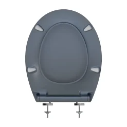 Bemis Abattant WC gris anthracite brillant