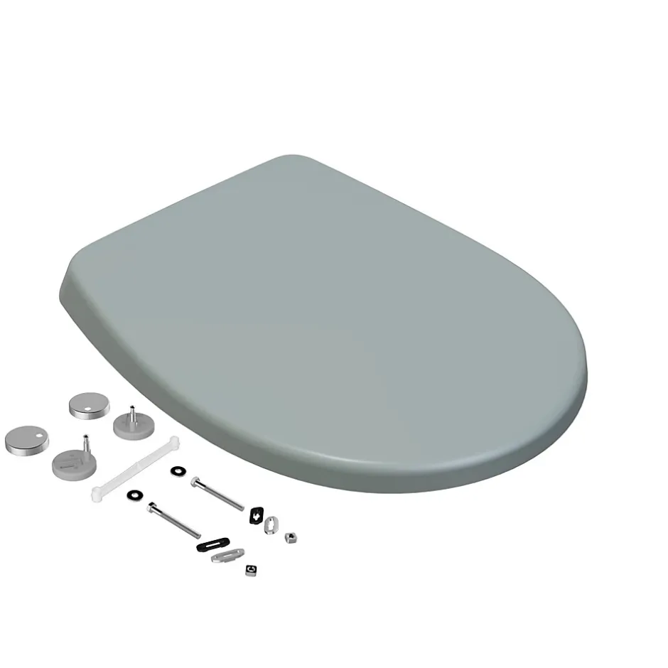 Bemis Abattant WC gris clair brillant Classic