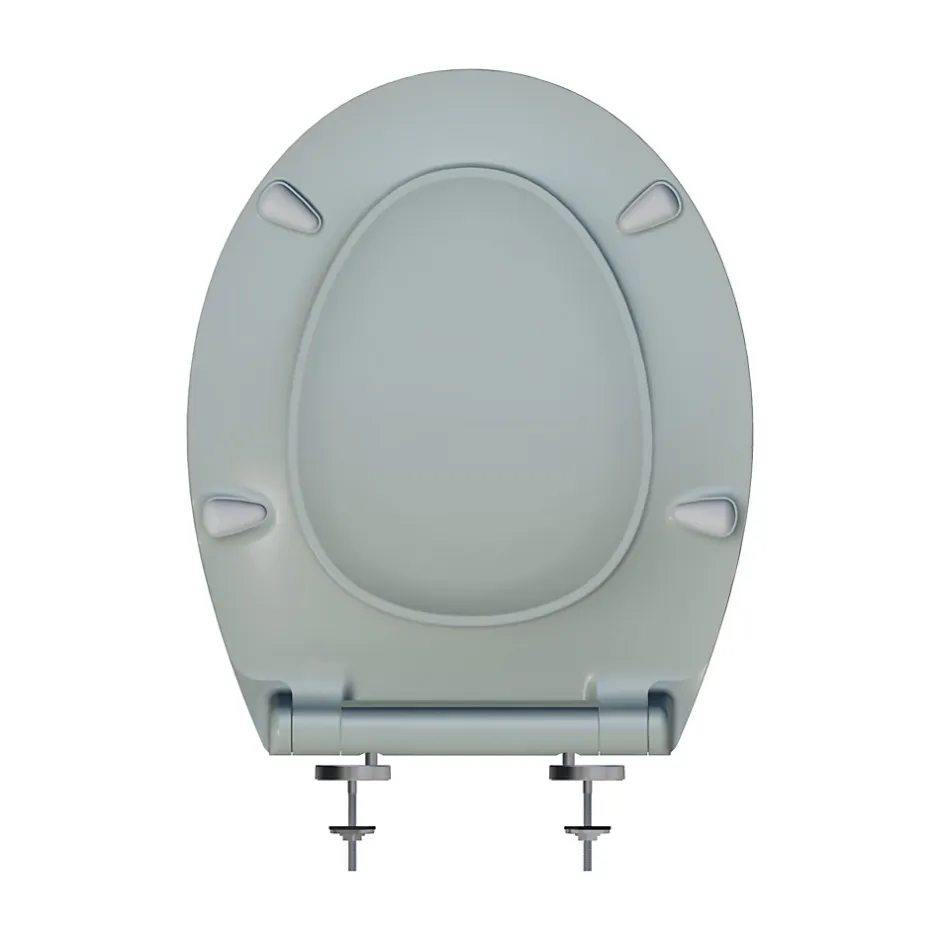 Bemis Abattant WC gris clair brillant Slim