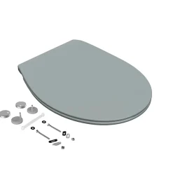 Bemis Abattant WC gris clair brillant Slim