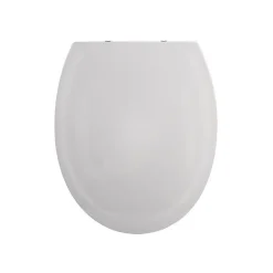 Spirella Abattant wc HARRY Gris Clair Charnière Zinc