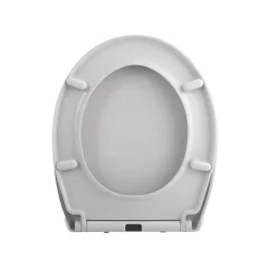 Spirella Abattant wc HARRY Gris Clair Charnière Zinc