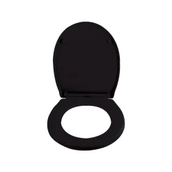 Spirella Abattant wc HARRY Noir Charnière Zinc* Abattant Wc