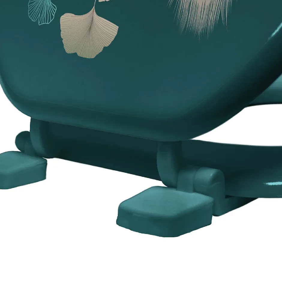 Importdistrib Abattant wc imprimé "ginkoblue" 47cm vert* Abattant Wc