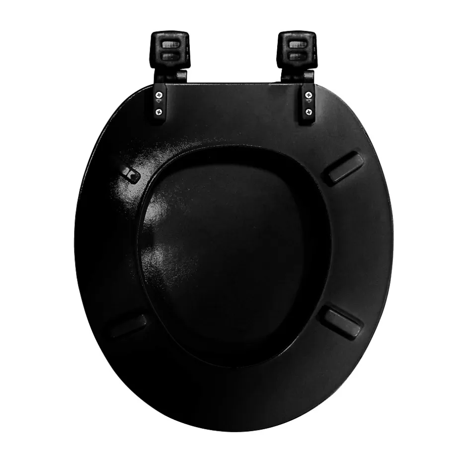 Importdistrib Abattant wc imprimé "orbella" 47cm noir
