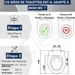 Planète Bain Abattant wc japonais - lavant non électrique pour cuvette ovale - Ozus