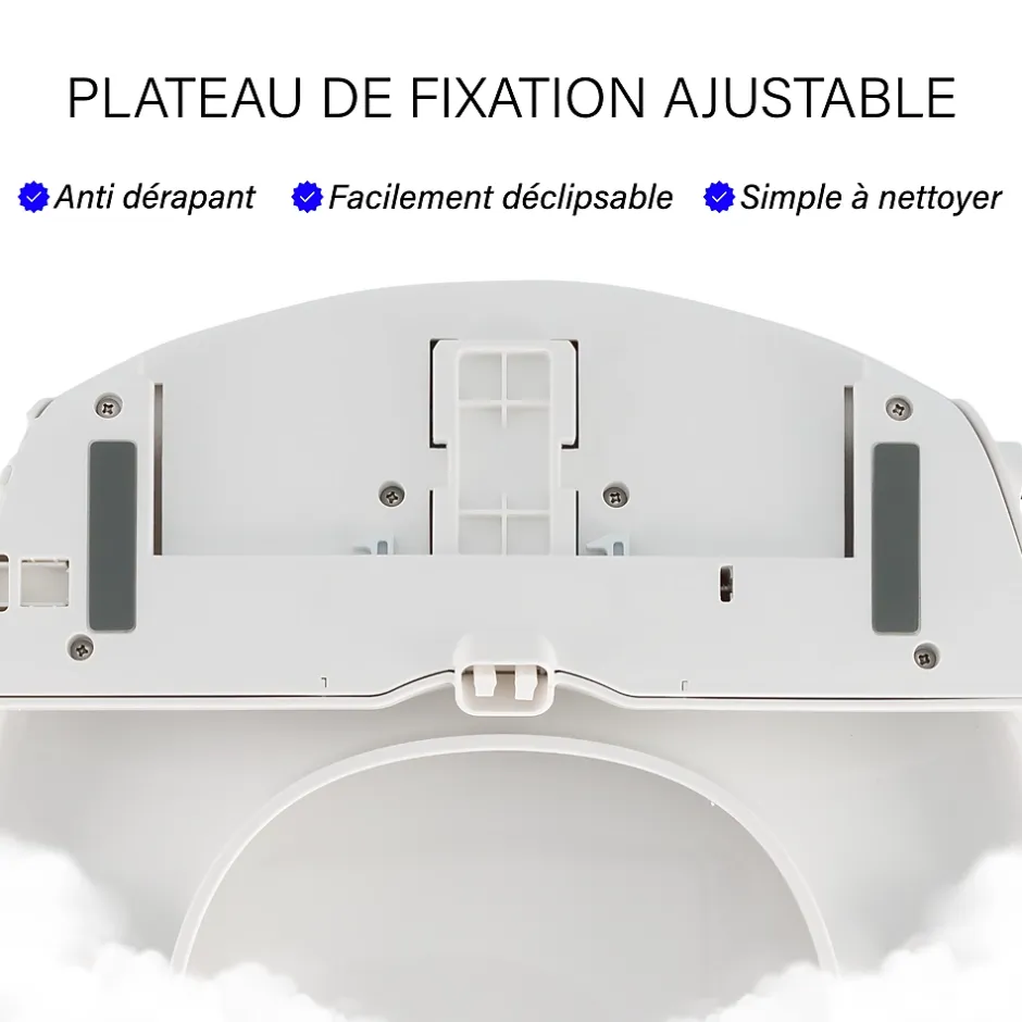 Boku Abattant WC Japonais (forme ovale) non électrique