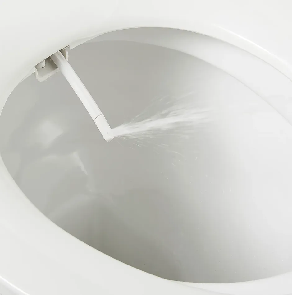 GoodHome Abattant WC japonais lavant avec frein de chute, blanc, Timok* Wc Japonais