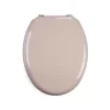 MSV Abattant Wc MDF Beige - - Universel - Acier Inoxydable - Accessoires de salle de bain* Abattant Wc