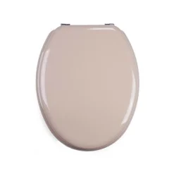 MSV Abattant Wc MDF Beige - - Universel - Acier Inoxydable - Accessoires de salle de bain* Abattant Wc