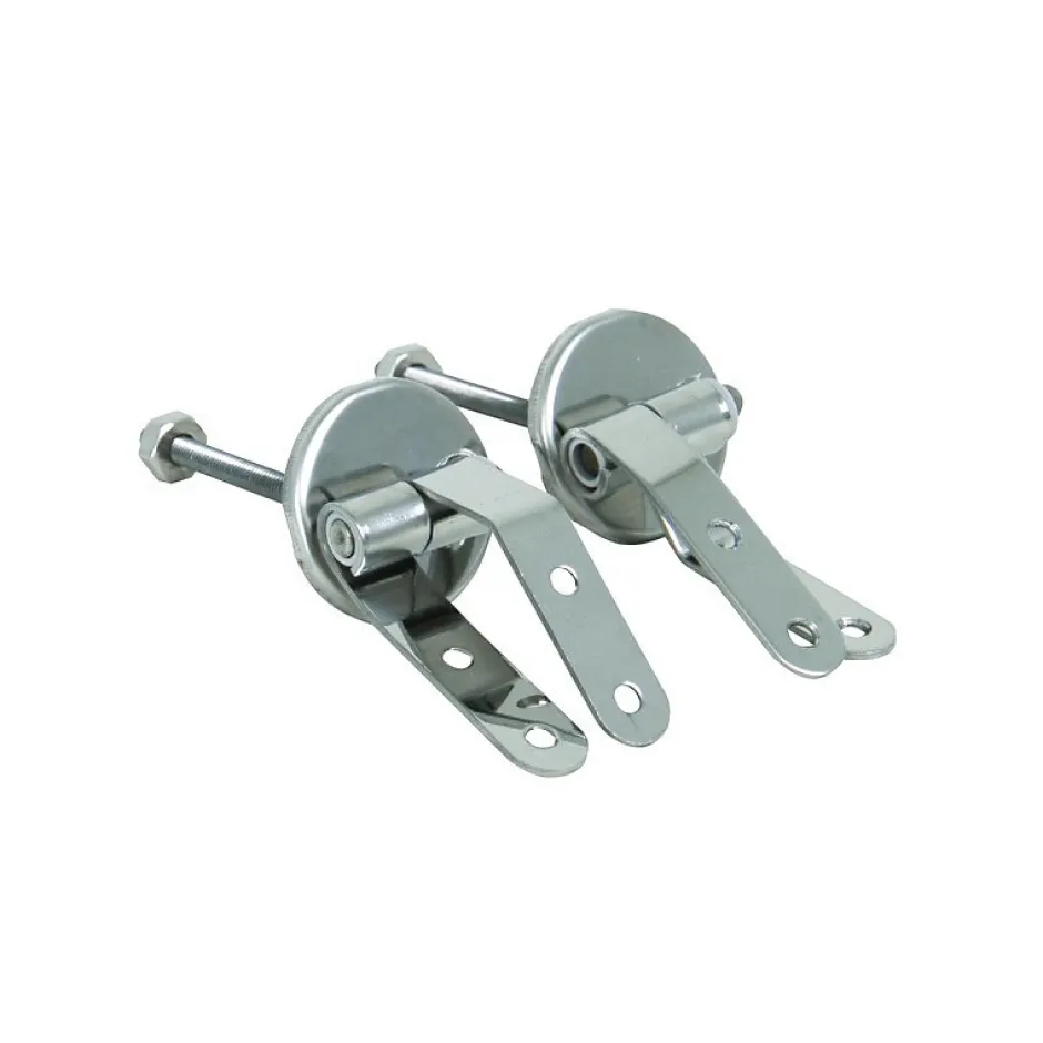 MSV Abattant Wc MDF Bleu Marine - - Universel - Fixation par le dessus avec entraxe universelle
