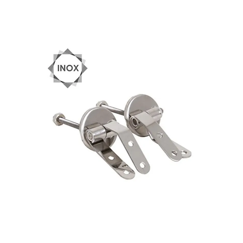 MSV Abattant wc MDF Cardiff Gris Charnières Inox* Abattant Wc