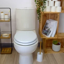 Guy Levasseur Abattant WC MDF compressé blanc 42.5cm